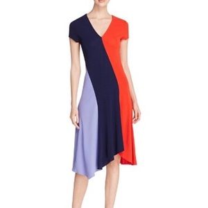 EUC Tory Burch Graphic Color Block Dress